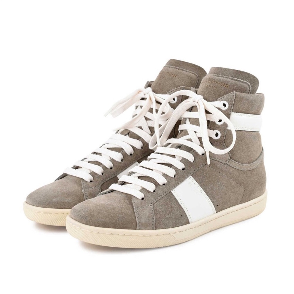 Saint Laurent Grey high tops